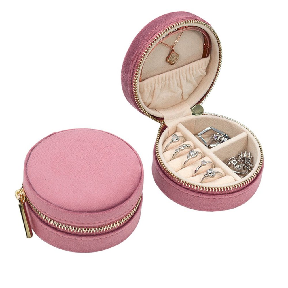 NWT Round Jewellery Box // Ruby